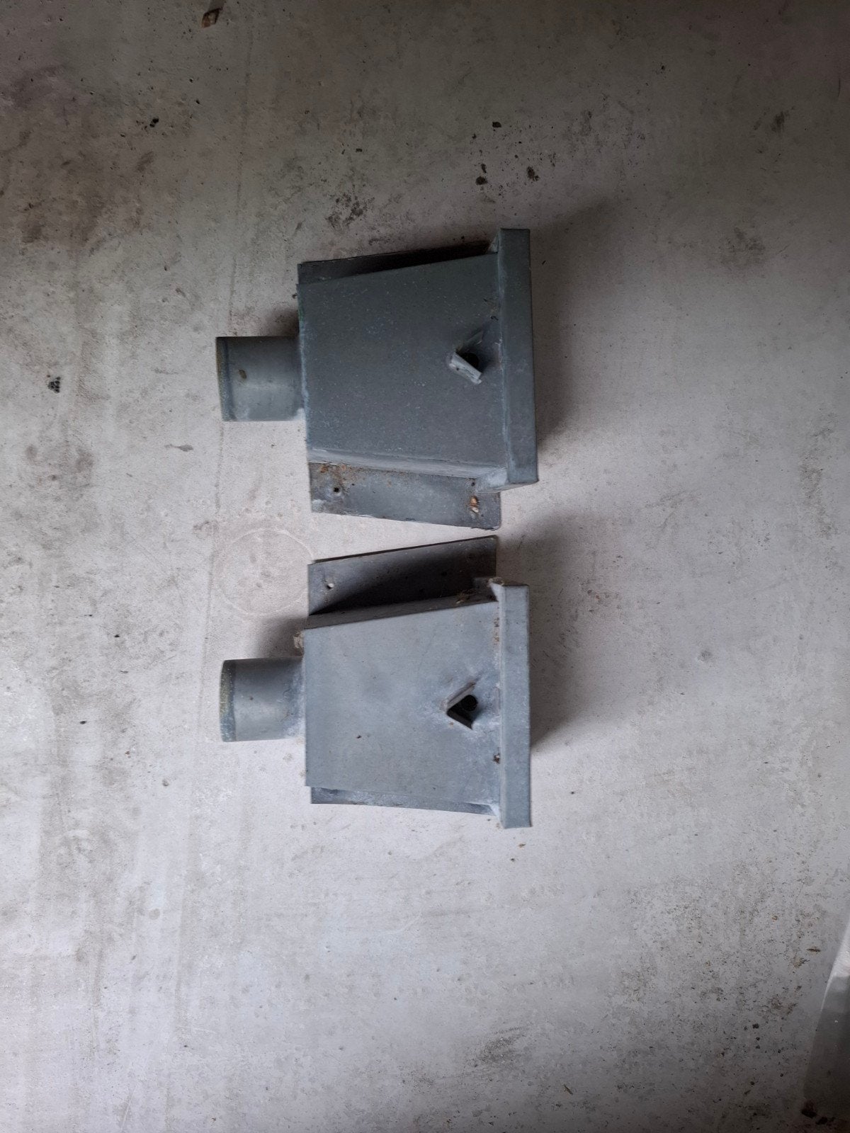 Zinken vergaarbak 80mm, Afvoer, Onbekend, Nieuw, Ophalen of Verzenden