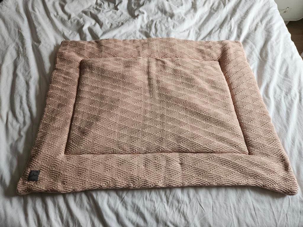 Boxkleed Jollein zacht roze 100cm x 80cm, Ophalen of Verzenden, Zo goed als nieuw, Boxkleed