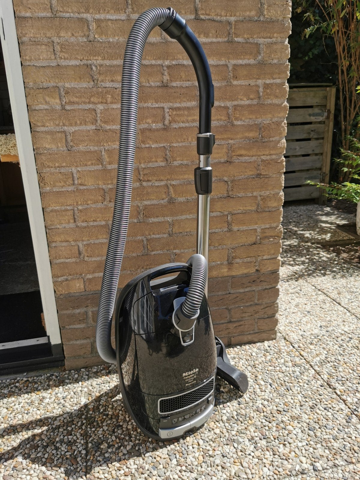 Nette Miele Complete C3 Black Diamond PowerLine, Stofzak, Gebruikt, Geschikt voor harde vloeren, Ophalen of Verzenden