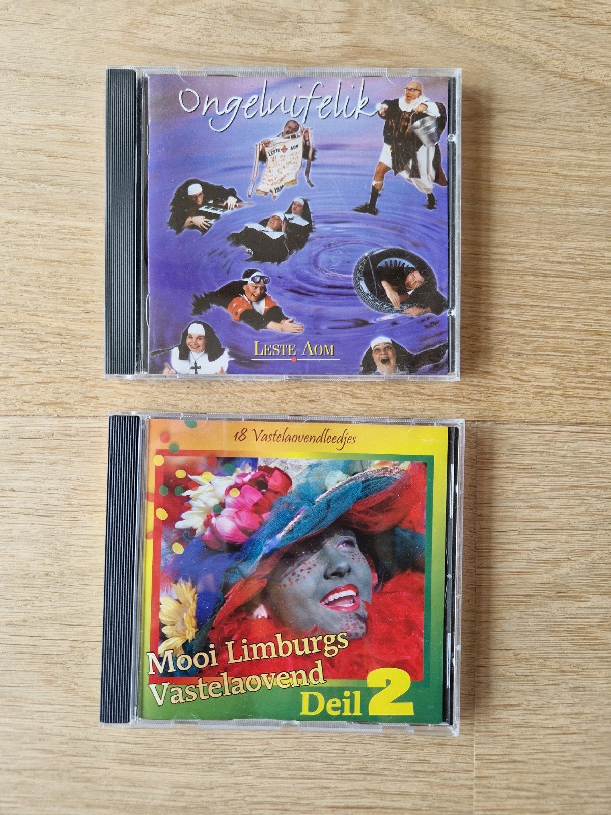 2 CD's: Letste aom & mooie limburgse vastelaovend deel 2, Ophalen of Verzenden, Zo goed als nieuw, Levenslied of Smartlap