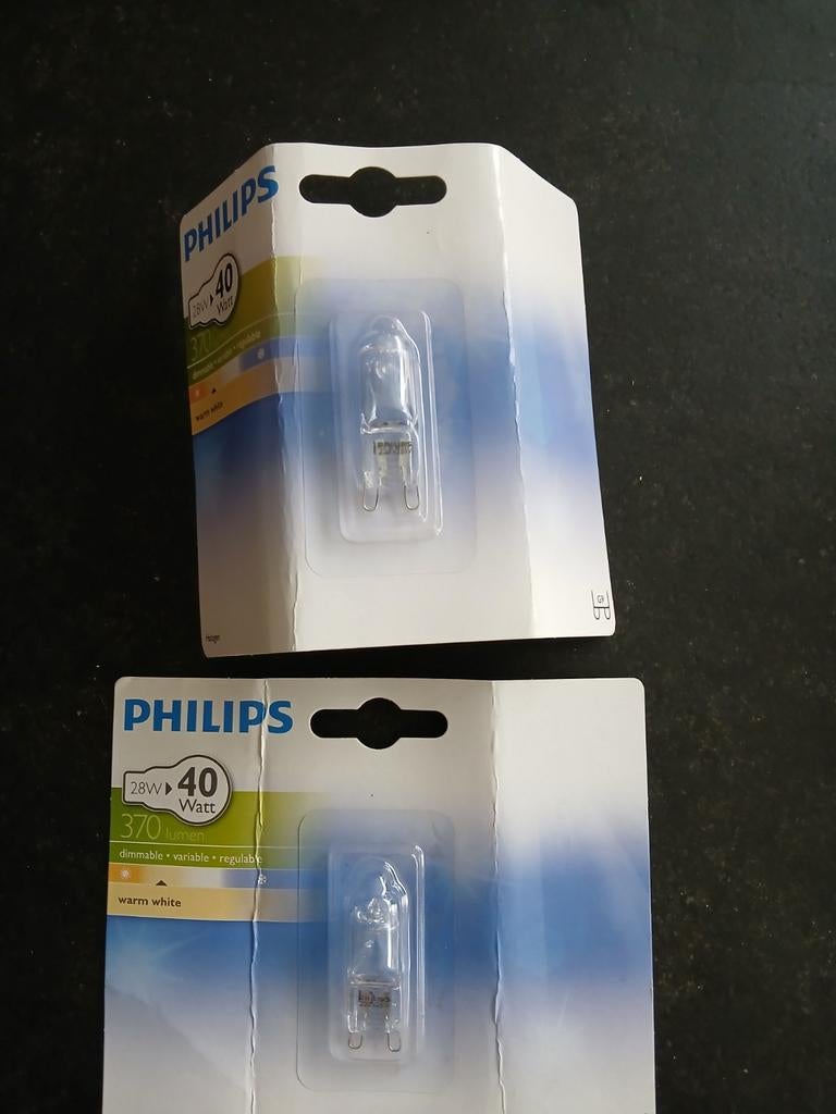 Philips G9 insteek lampje, Minder dan 30 watt, Halogeen (gloei)lamp, Nieuw, Overige fittingen