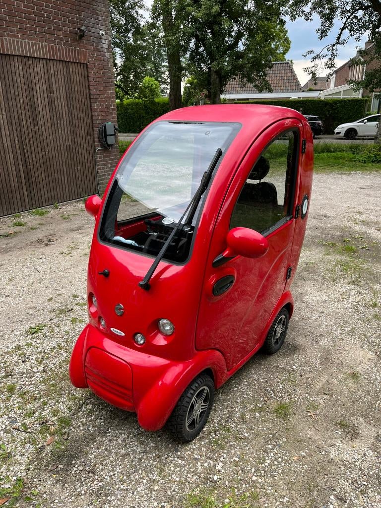 Overdekte Mango Mustang Mk2 scootmobiel, Diversen, Brommobielen en Scootmobielen, Ophalen, Gebruikt, Mango, 46 km of meer