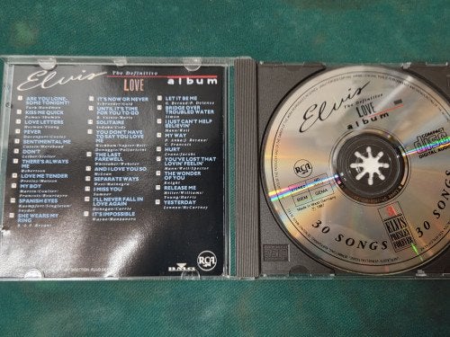 cd elvis the love album, Ophalen of Verzenden
