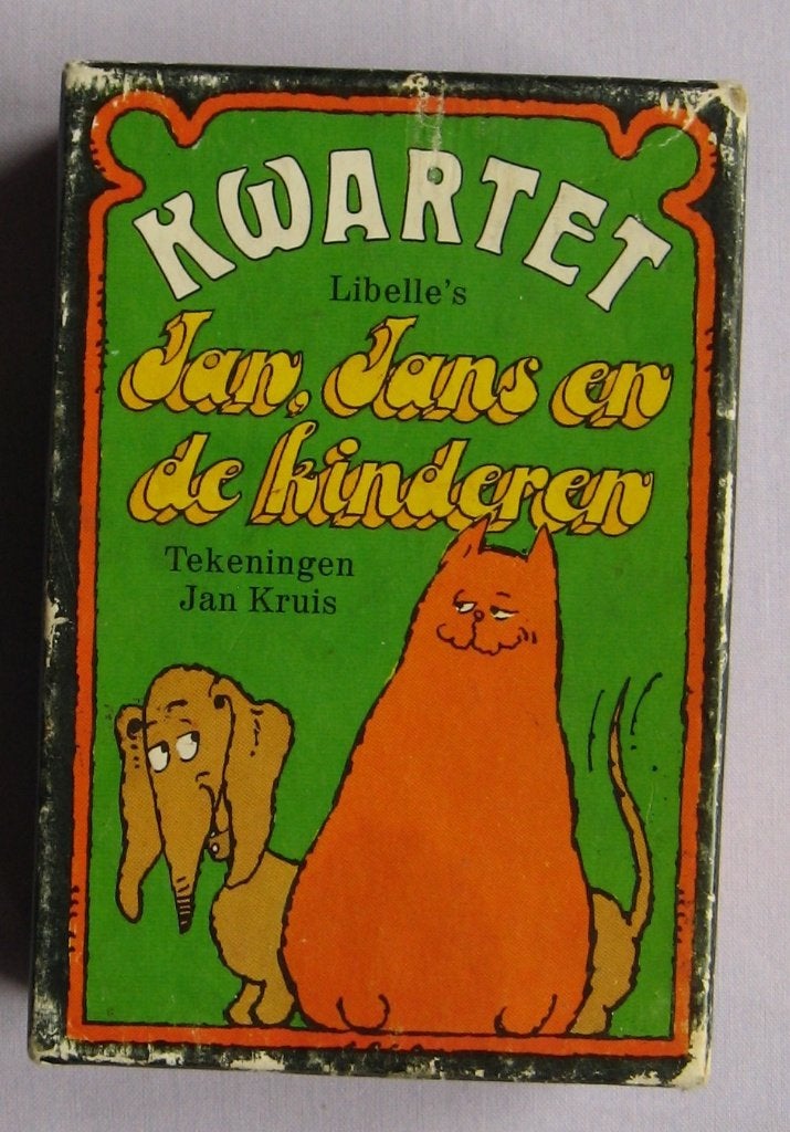 Jan Kruis - Jan, Jans en de kinderen kwartetspel, Ophalen of Verzenden, Kuifje, Beeldje of Figuurtje