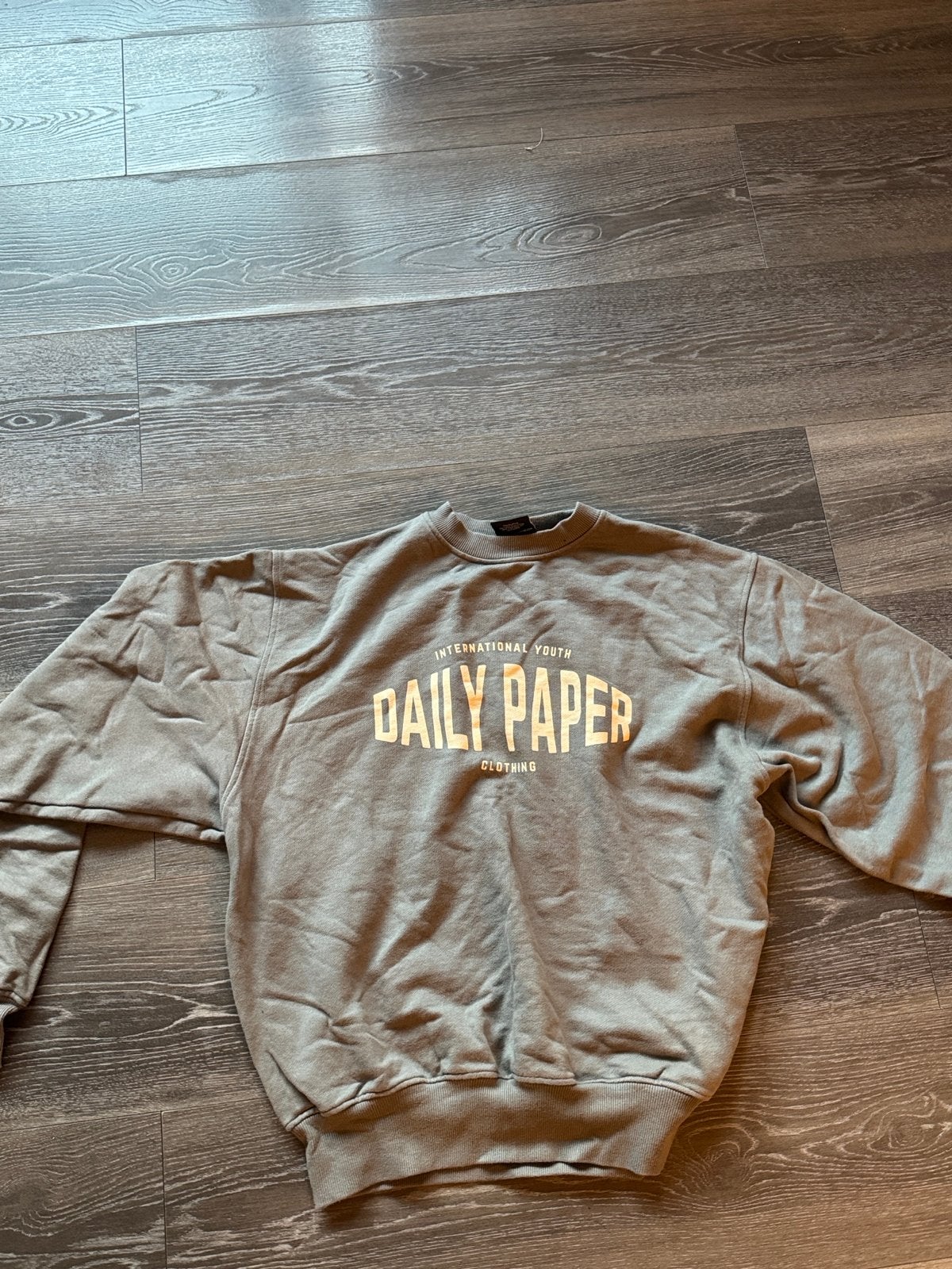 Daily Paper sweater maat S, Kleding | Heren, Ophalen of Verzenden, Gedragen, Maat 46 (S) of kleiner, Grijs