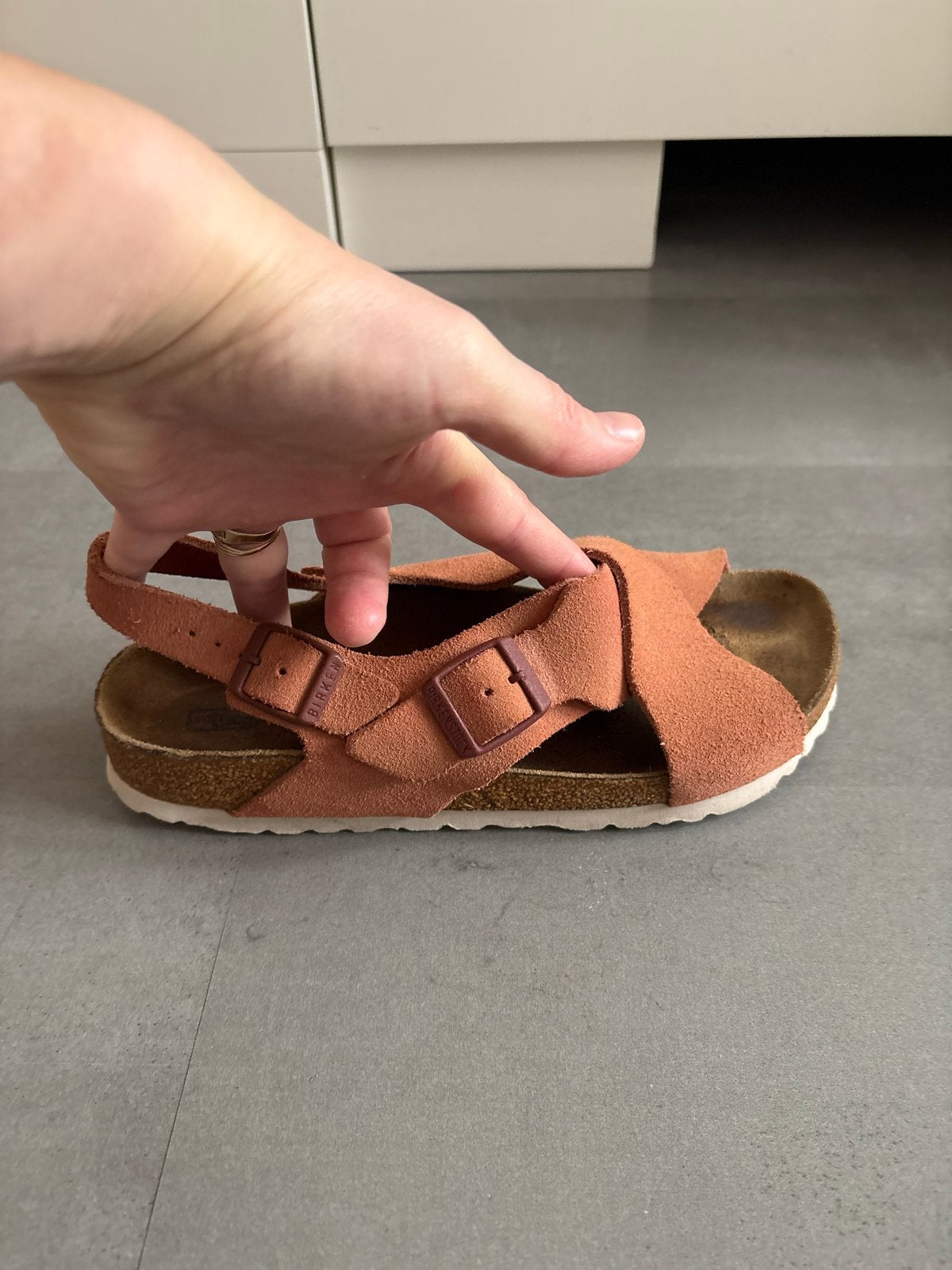 Birkenstock sandalen maat 37, Verzenden, Oranje, Sandalen of Muiltjes, Gedragen