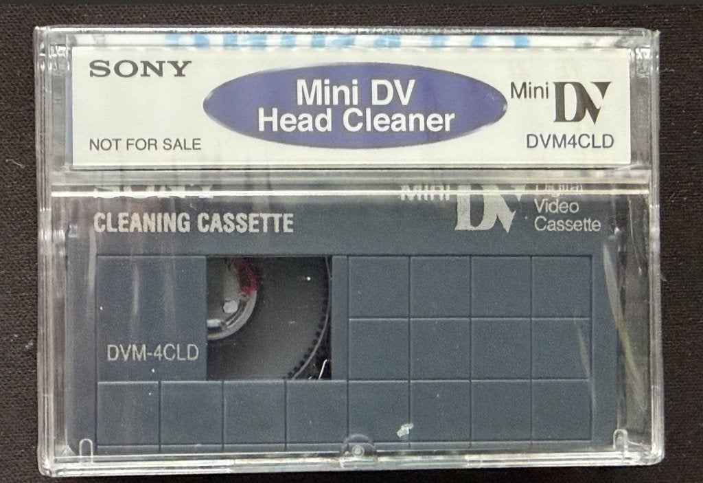 NIEUW Sony Mini DV schoonmaakbandje, DVM4CLD, Head Cleaner, Mini dv, Nieuw, Band, Disc of Geheugen, Sony