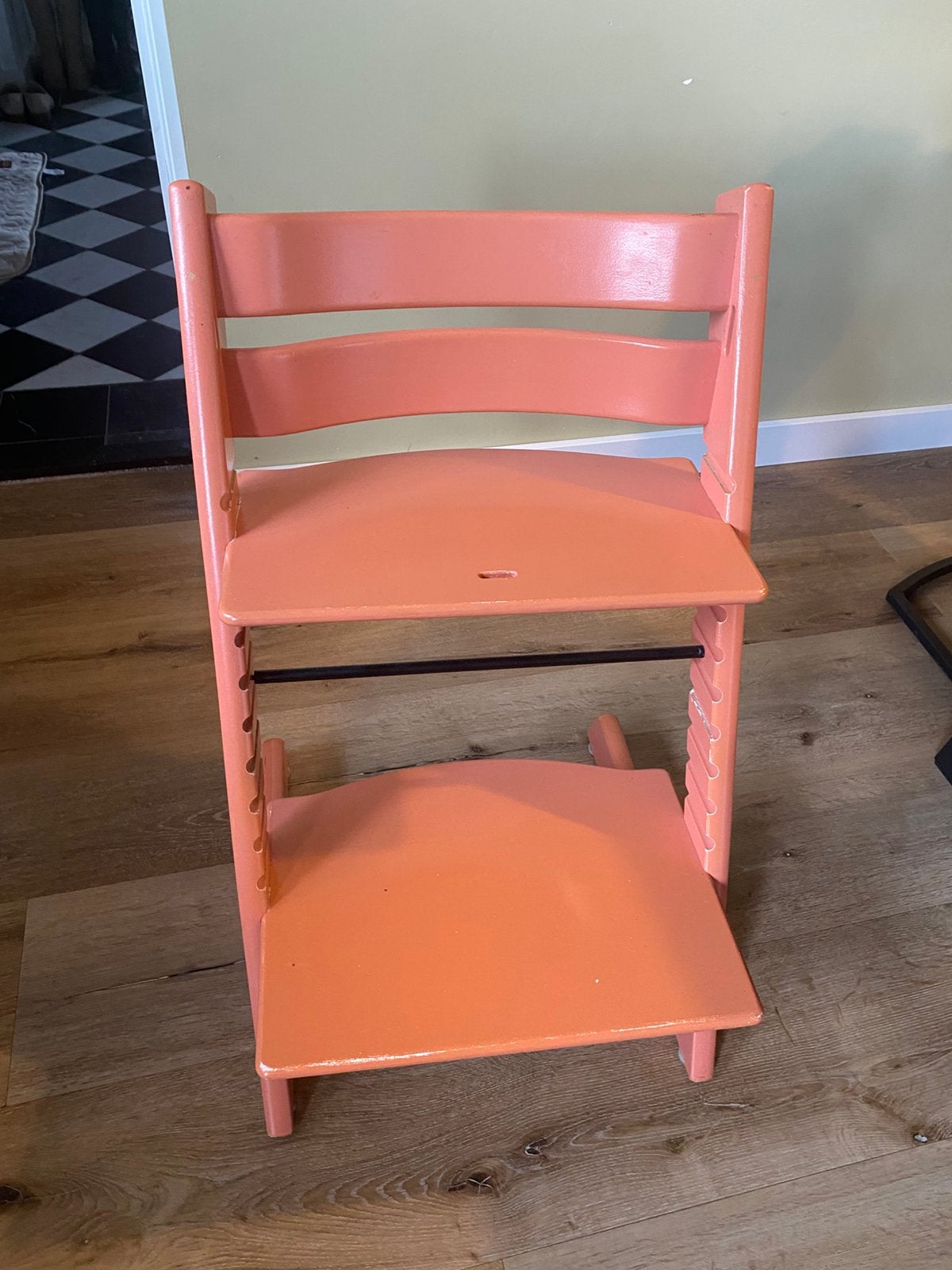 Stokke tripp trapp, Ophalen, Gebruikt