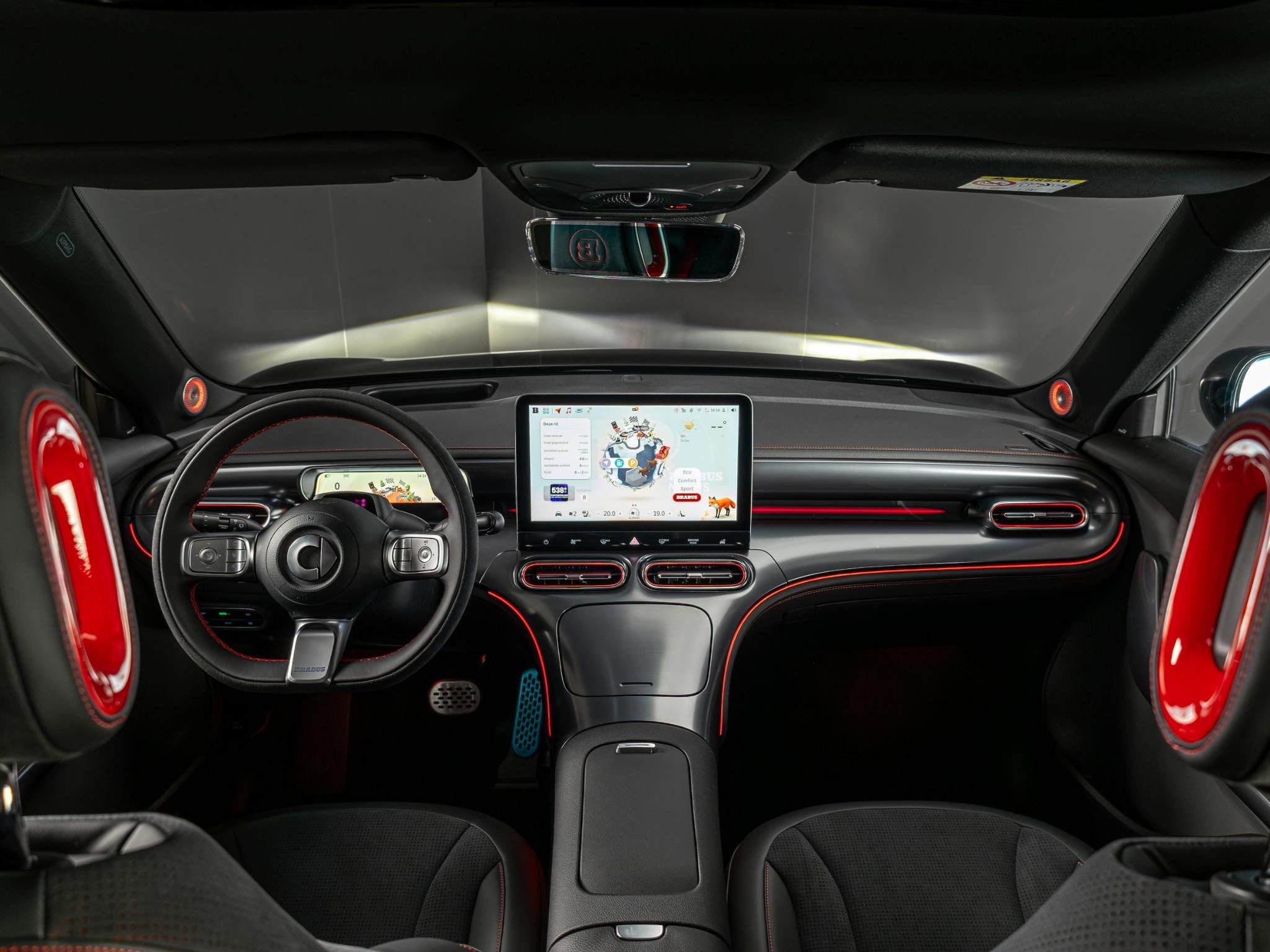 smart #1 BRABUS 66 kWh, Auto's, Smart, Automaat, Alcantara, Zwart, 1600 kg