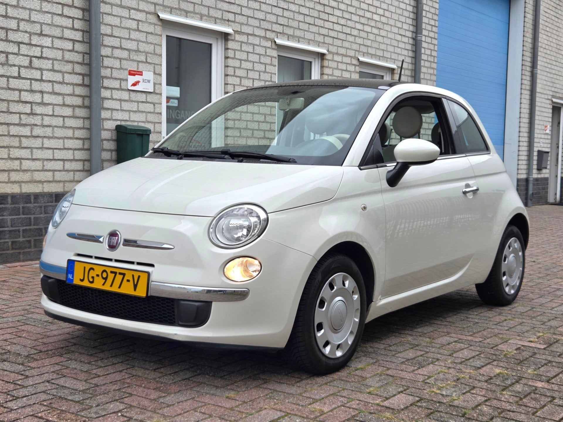 Fiat 500 1.2 Airco-Panorama-Lage km stand!, Euro 5, Gebruikt, 1242 cc, 4 cilinders