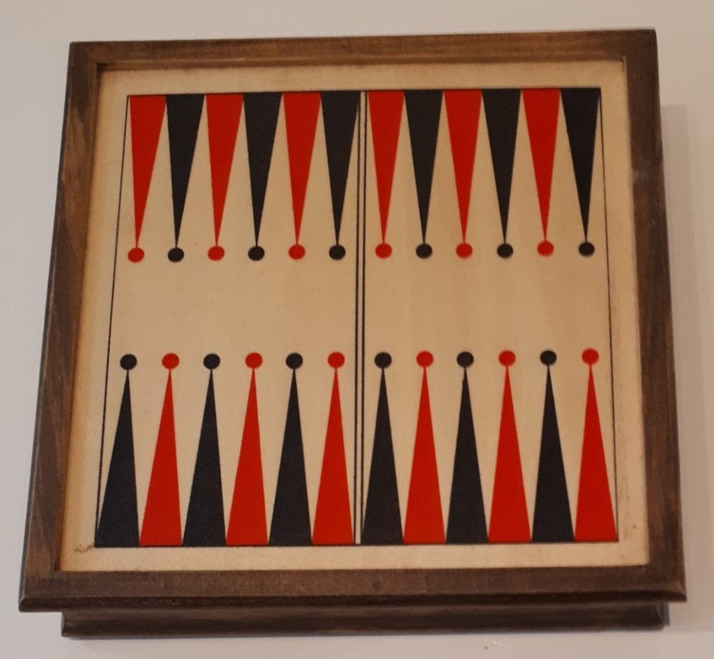 Reisset met o.a. backgammon, Ophalen of Verzenden, Nieuw