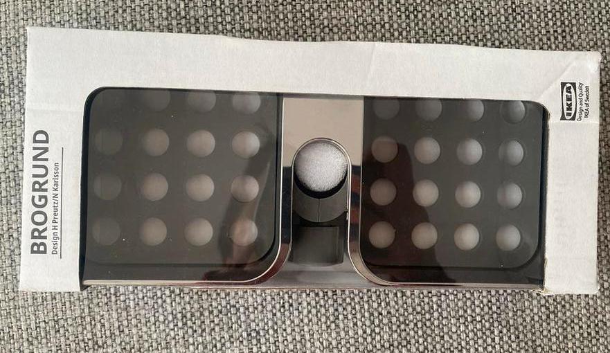 Nieuw! IKEA BROGRUND Douchebakje, verchroomd, Ophalen of Verzenden, Nieuw, Overige kleuren, Overige typen