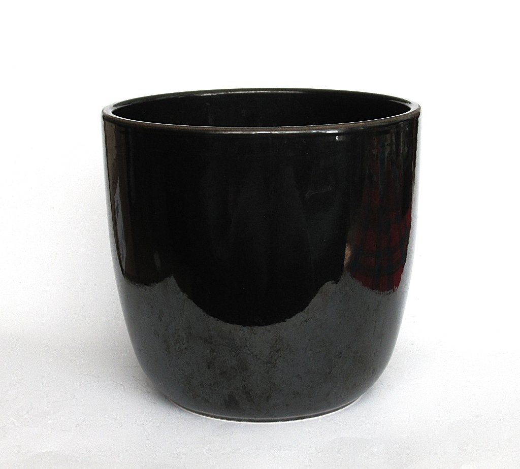 Decoratieve keramiek planten pot., Rond, Ophalen of Verzenden, Zo goed als nieuw, Aardewerk
