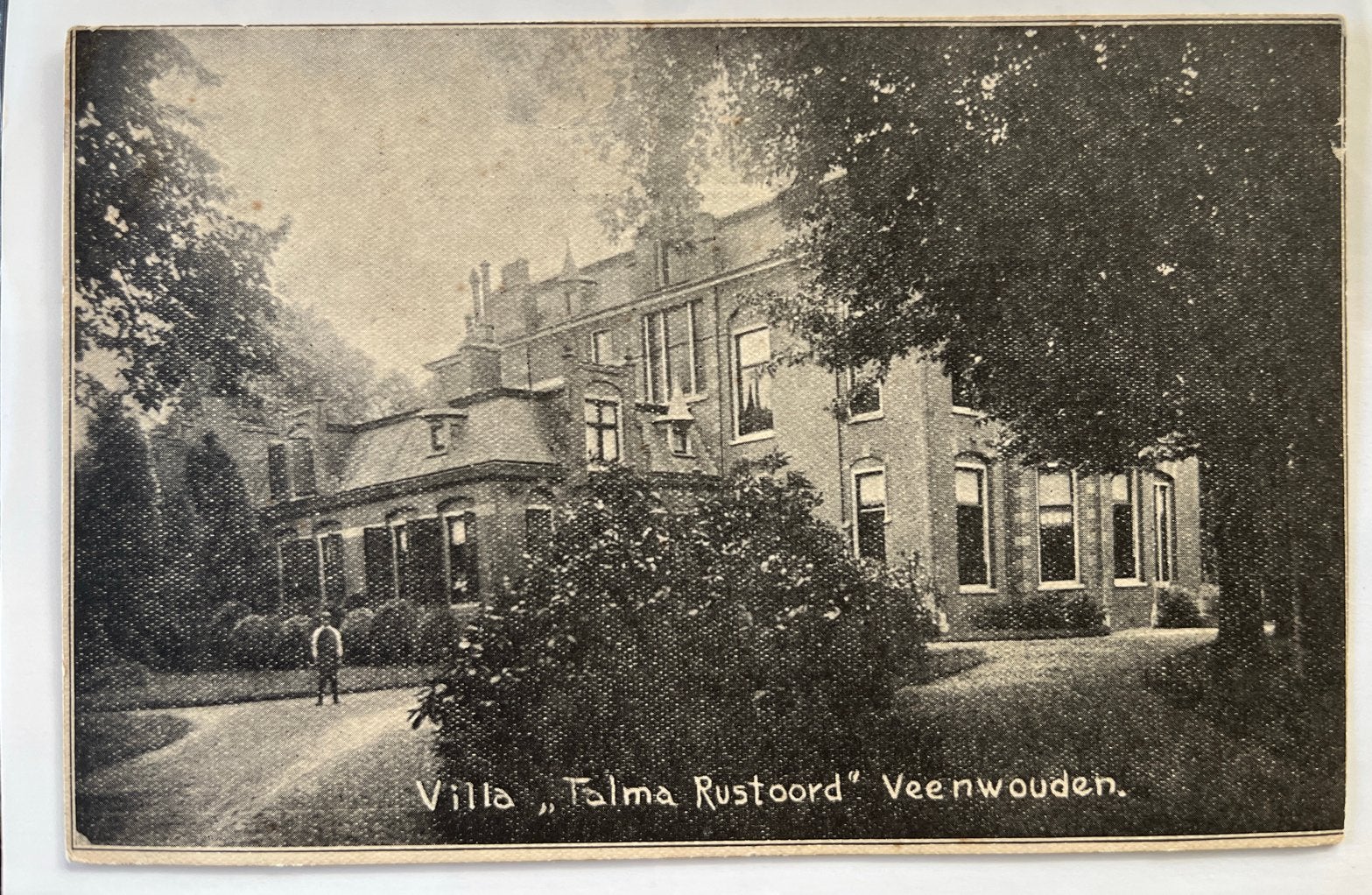 Ansichtkaart Villa "Talma Rustoord" Veenwouden, Ophalen of Verzenden, Gelopen, Friesland