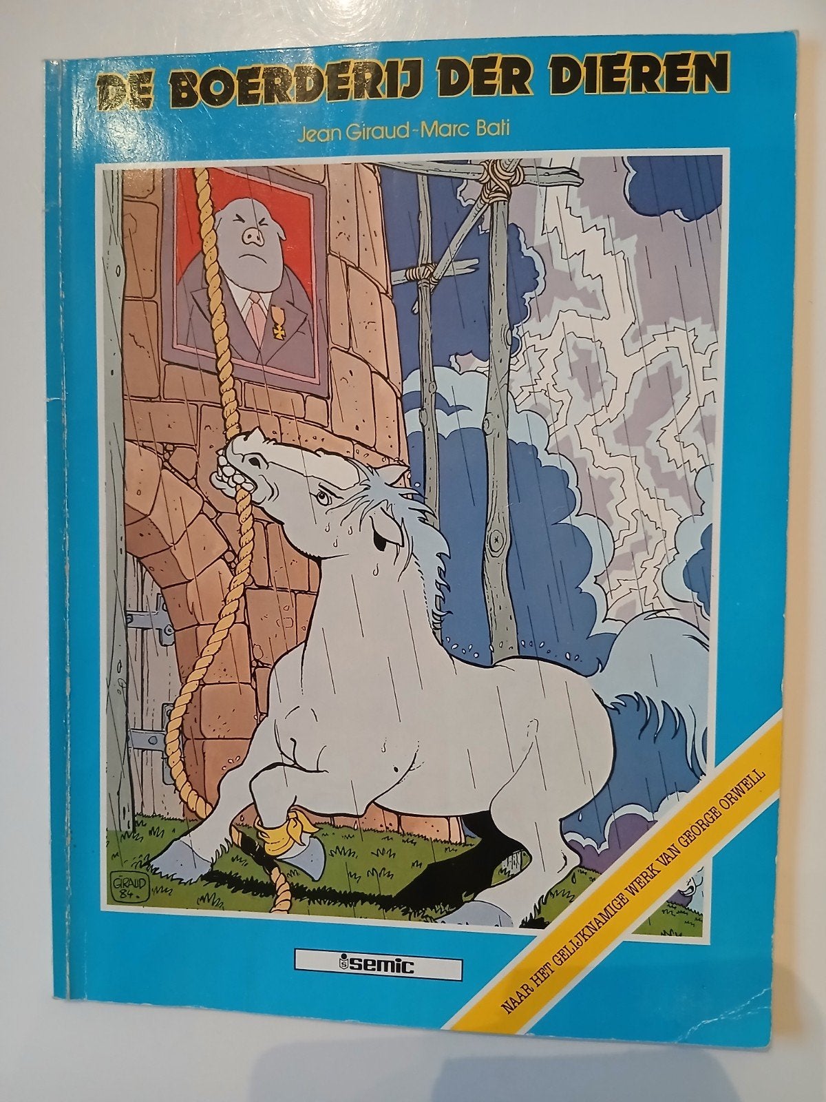 De Boerderij der Dieren - Jean Giraud - Marc Bati, Eén stripboek, Ophalen of Verzenden, Zo goed als nieuw, Jean Giraud, Marc Bati