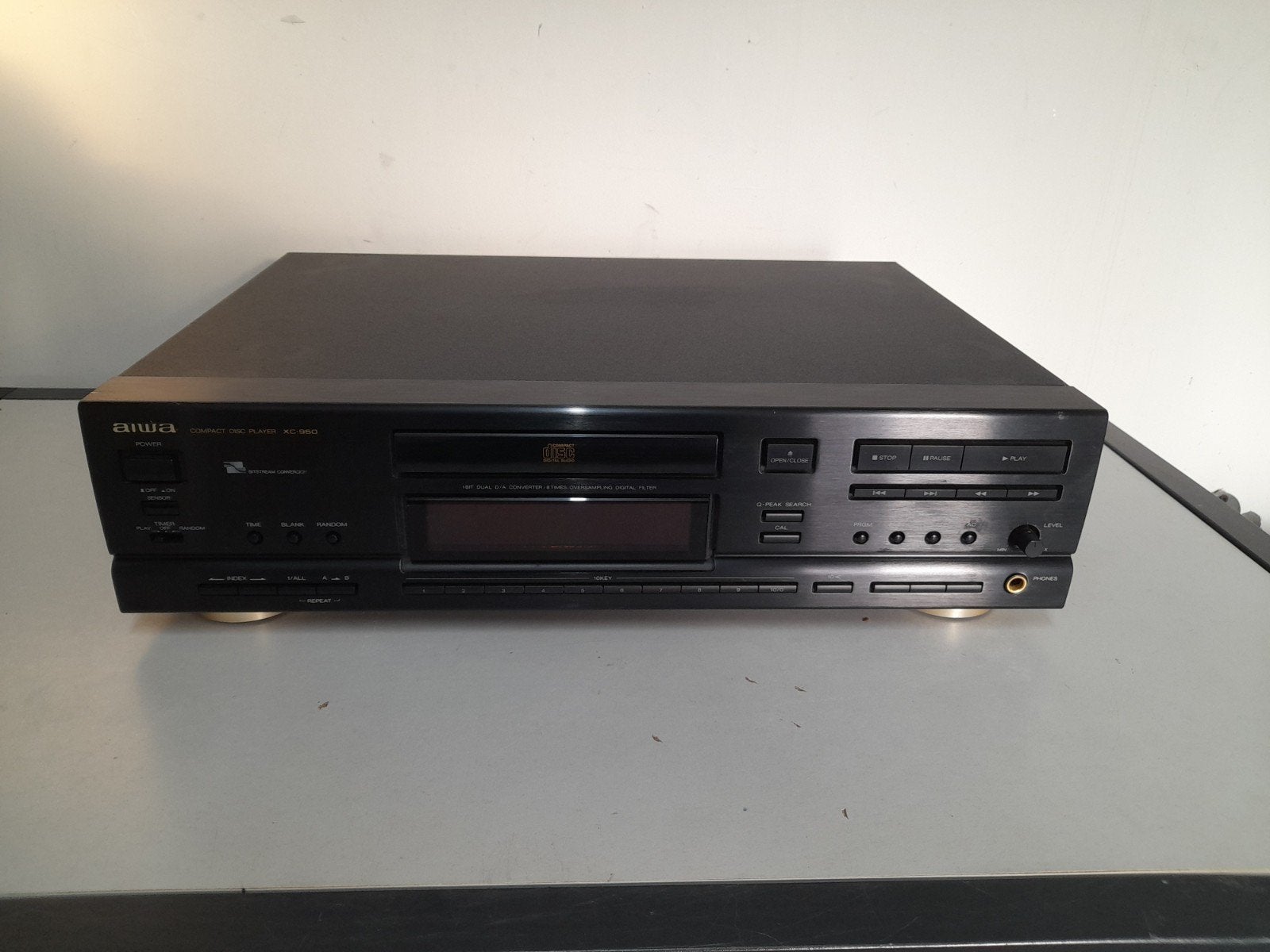 AIWA compact disc player XC-950, Audio, Tv en Foto, Cd-spelers, Ophalen of Verzenden, Gebruikt, Overige merken