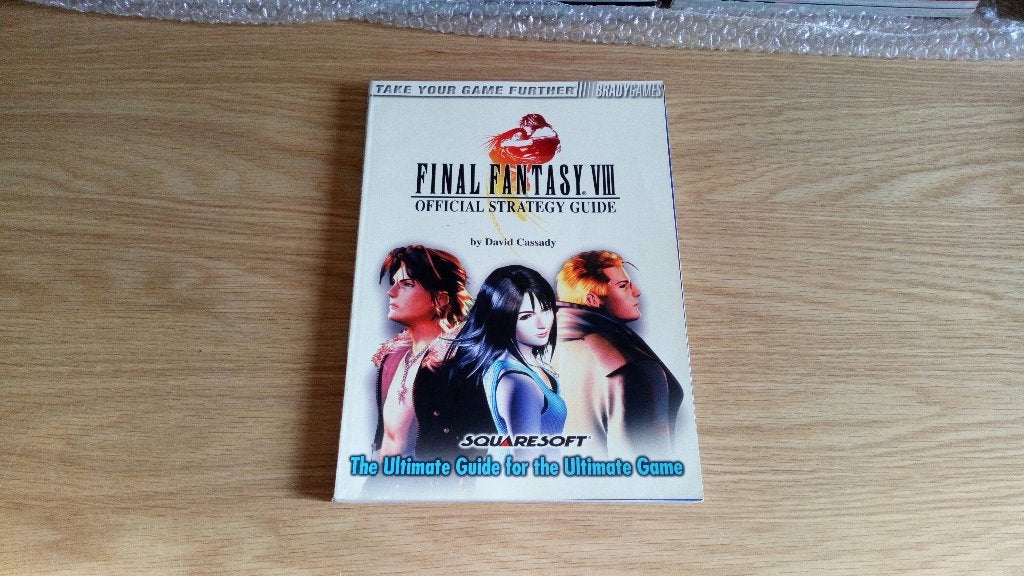 Final Fantasy VIII Official Strategy Guide Brady Games, Spelcomputers en Games, Gebruikt, Verzenden, 1 speler, Role Playing Game (Rpg)