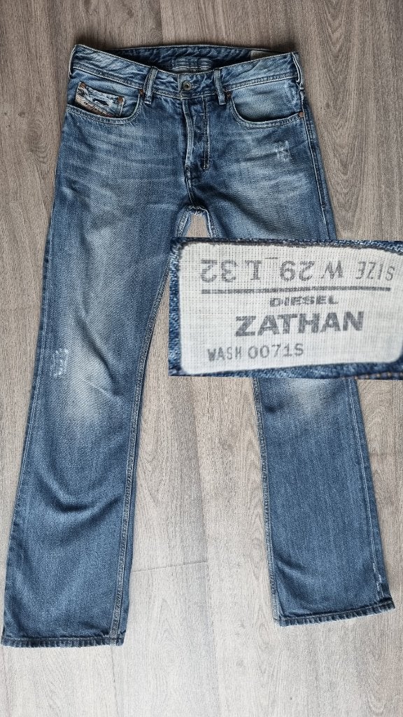 Diesel ZATHAN W29 L32 * 29x32 #Vintage # Bootcut #y2k #D2935, Diesel, Blauw, Diesel, W32 (confectie 46) of kleiner