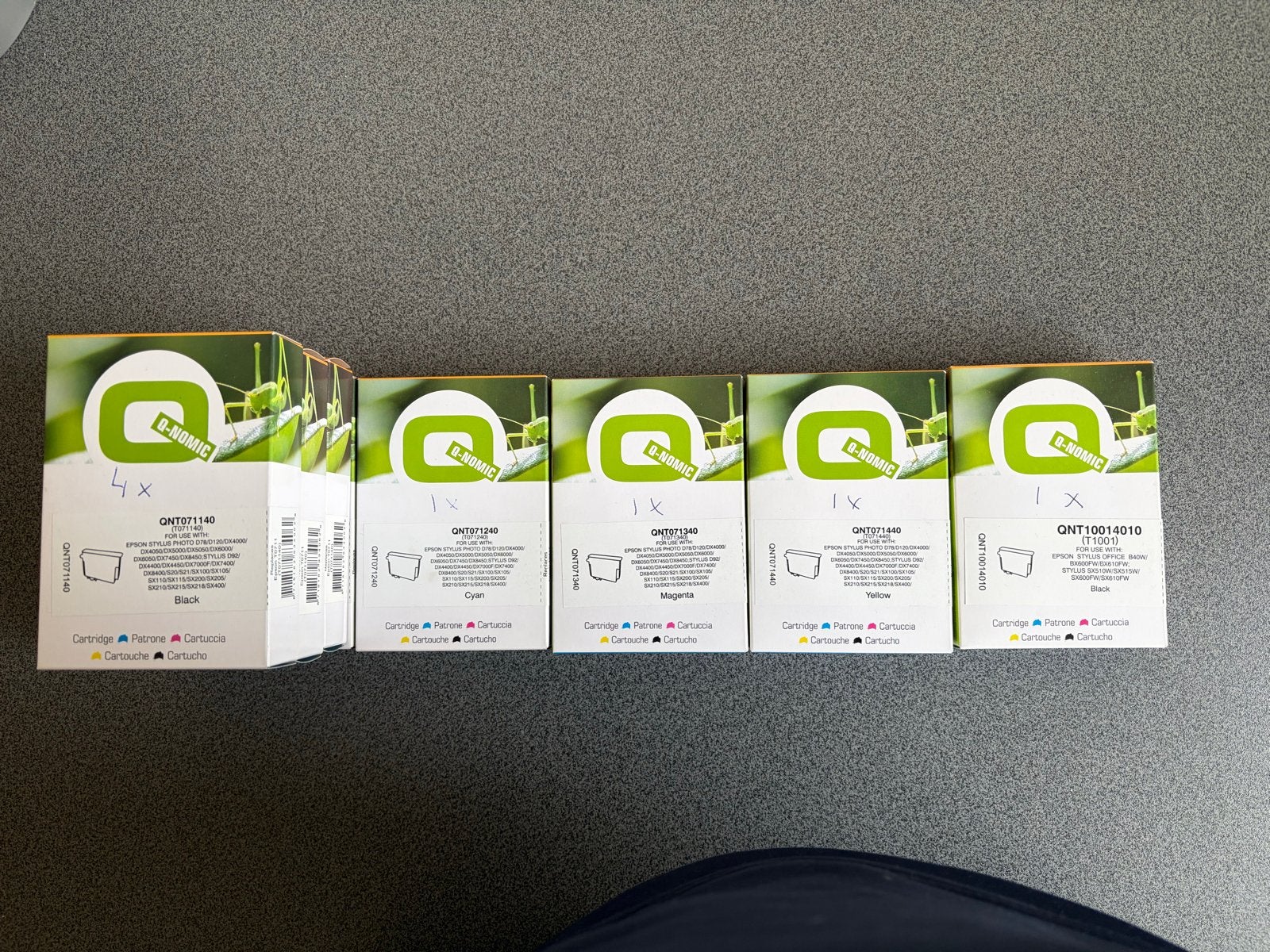 Inktcartridges voor Epson Printers - Diverse Kleuren, Ophalen, Nieuw