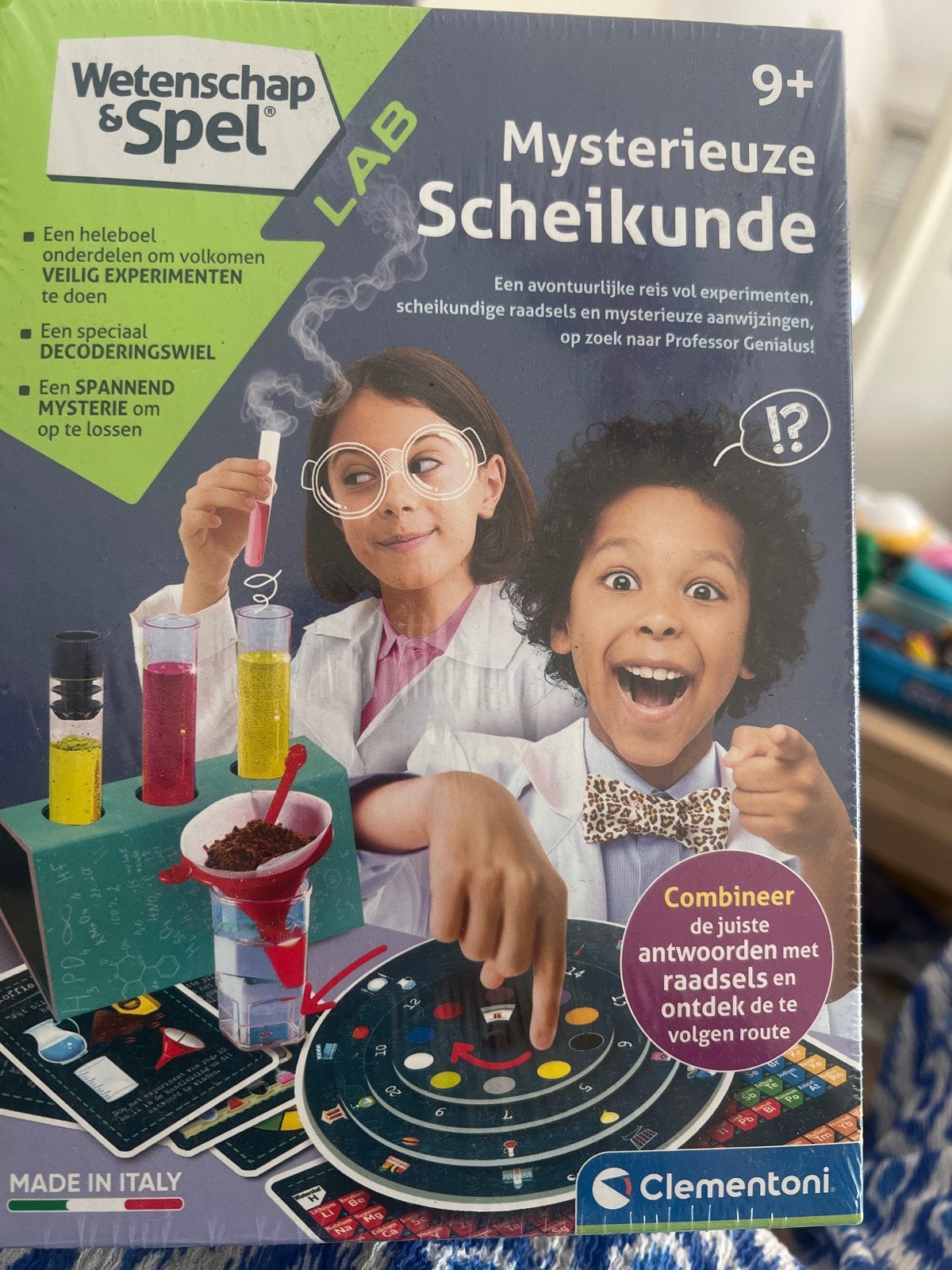 Clementoni Wetenschap & Spel Lab: Mysterieuze Scheikunde, Ophalen of Verzenden, Nieuw, Ontdekken