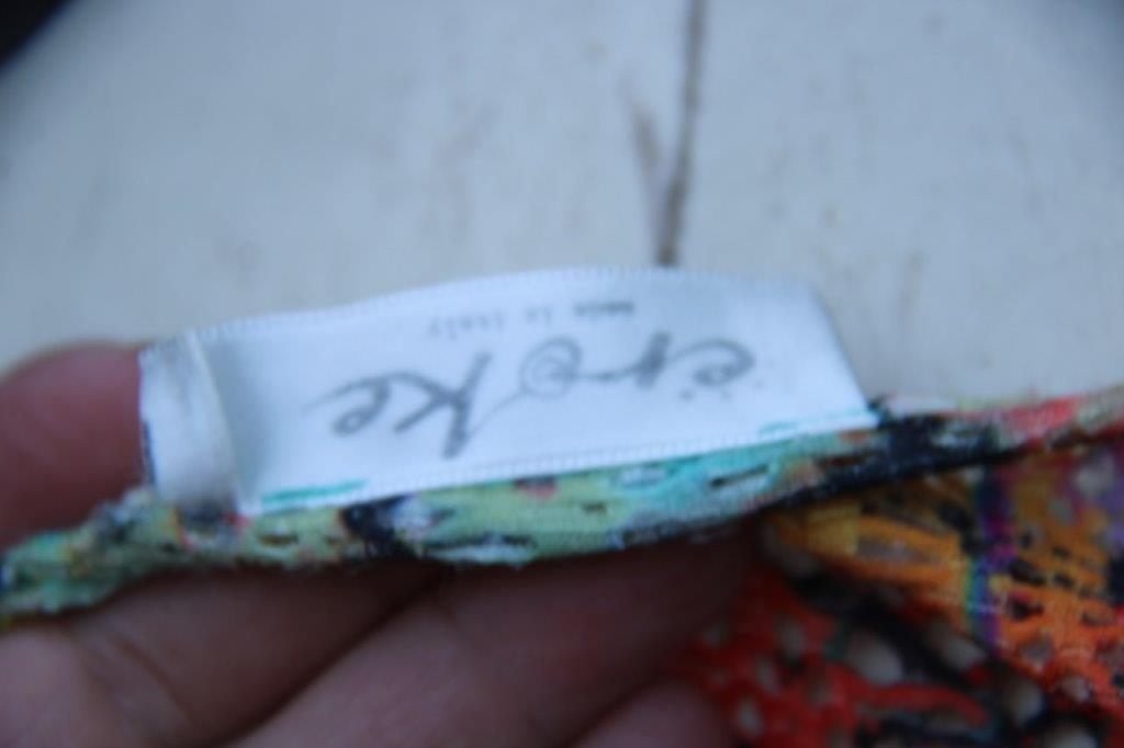 Jurk gekleurd Eroke mt L Vaste prijs, Overige kleuren, Maat 42/44 (L), Ophalen of Verzenden, Zo goed als nieuw