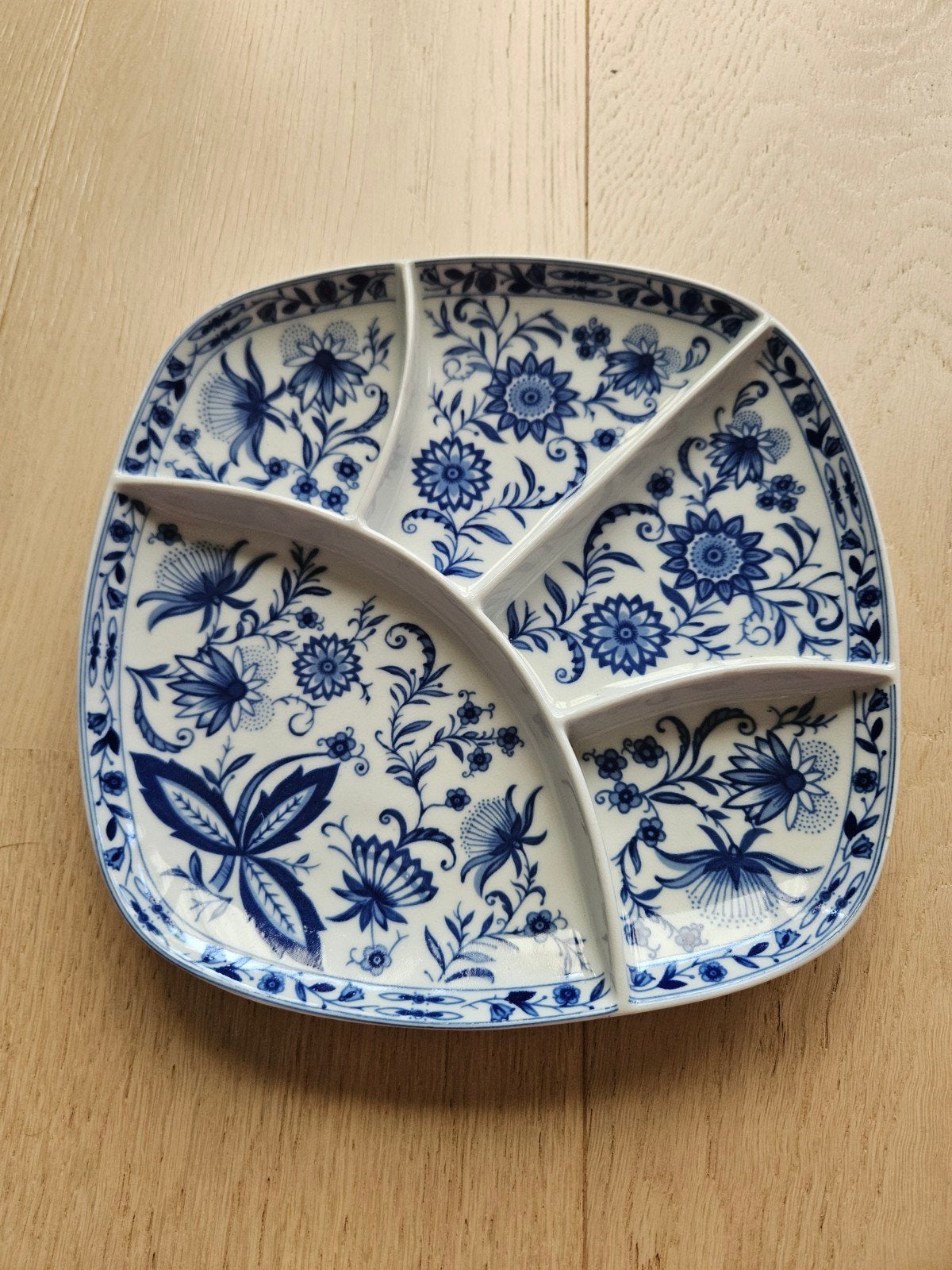 Zwiebelmuster Serveerschaal of tapasbord, Ophalen of Verzenden