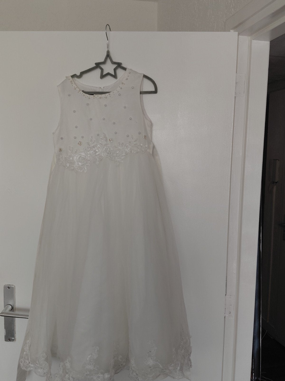 te koop bruidsmeisjes jurken, Wit, Ophalen of Verzenden, Zo goed als nieuw, Maat 34 (XS) of kleiner
