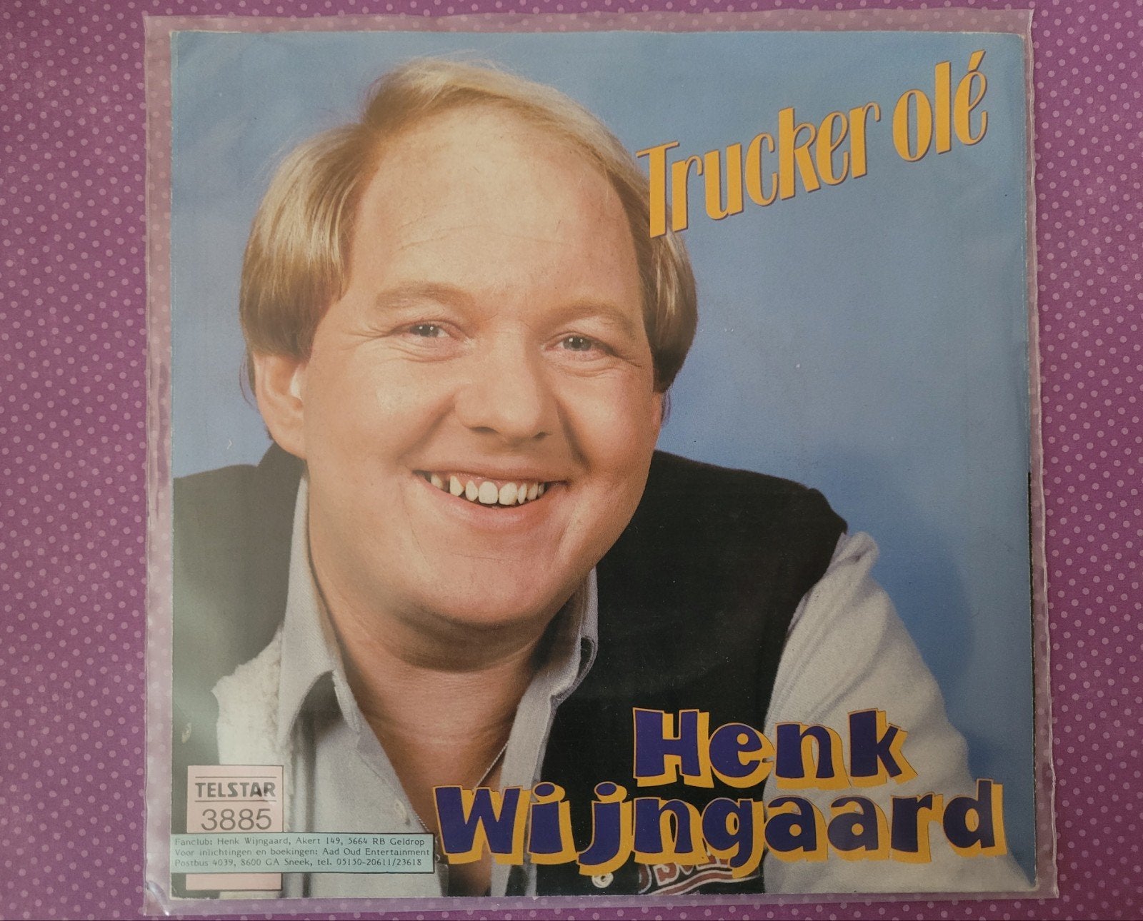 Henk Wijngaard - Trucker olé - Willie dec zwerver., Cd's en Dvd's, Vinyl | Nederlandstalig, Ophalen, Zo goed als nieuw, Overige formaten