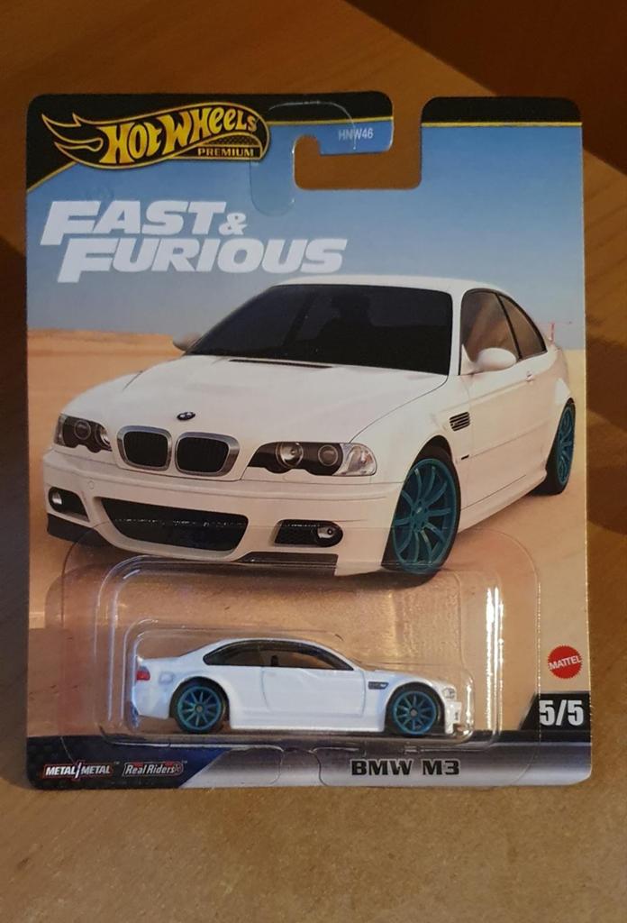 Hot Wheels Premium Fast & Furious BMW M3 (E46), Ophalen of Verzenden, Nieuw, Auto
