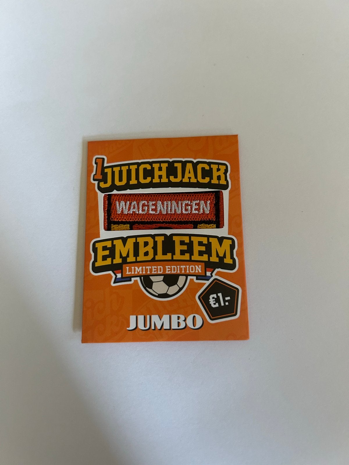 Jumbo Juich Wageningen Embleem, Ophalen, Nieuw, Sport
