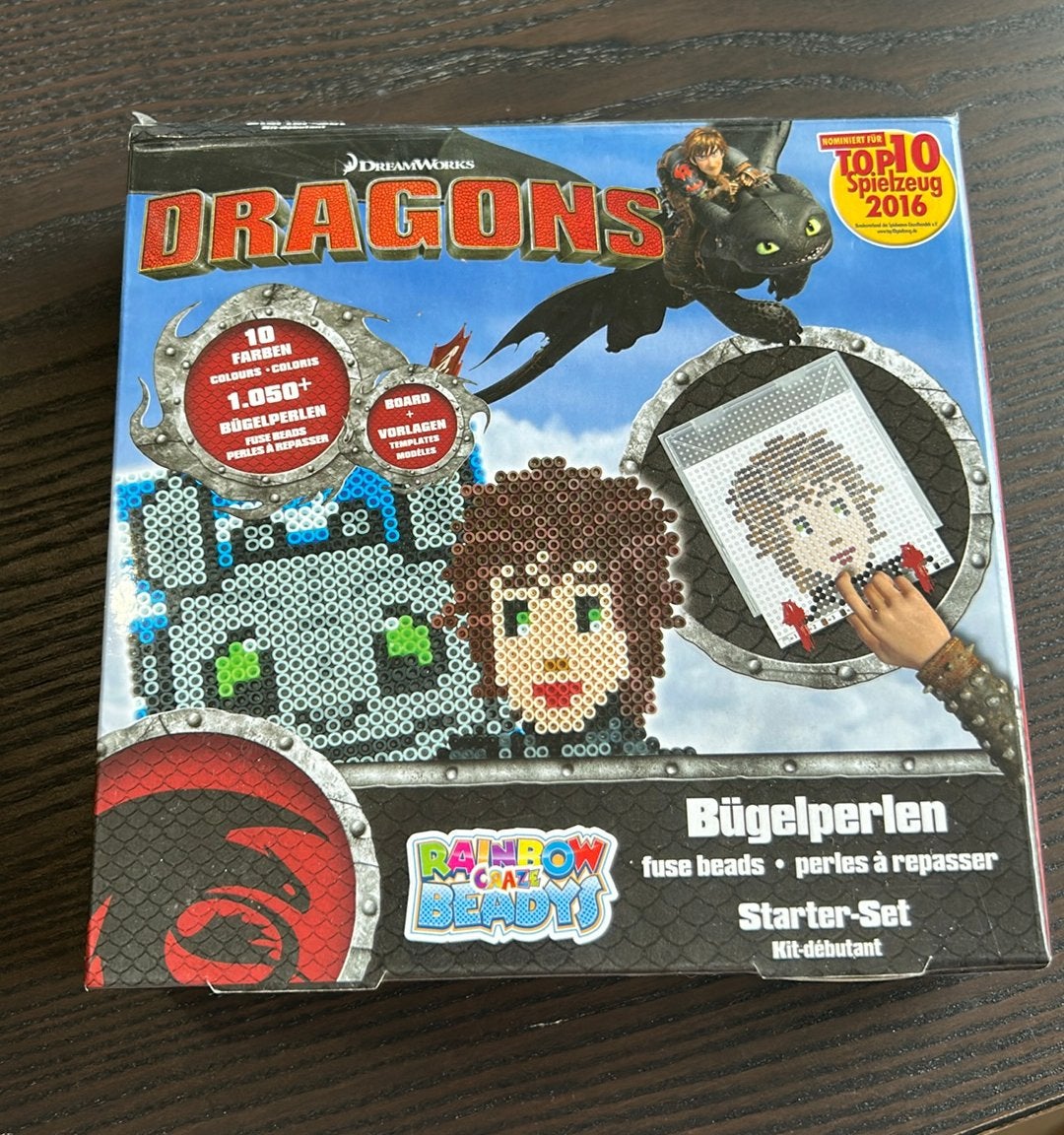 Strijkkralen Hoe tem je een draak, Ophalen, Nieuw