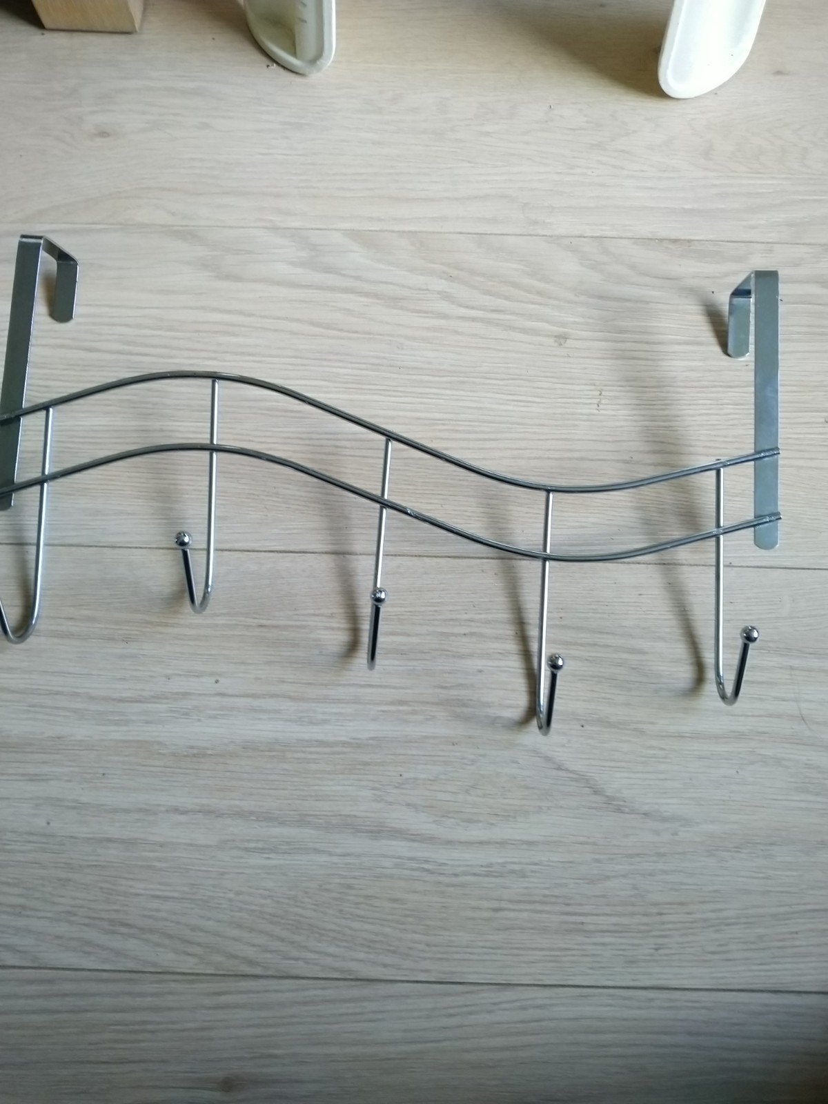 Over-de-deur kapstok met 5 haken - Metaal, Zo goed als nieuw, Minder dan 100 cm, Metaal, Ophalen