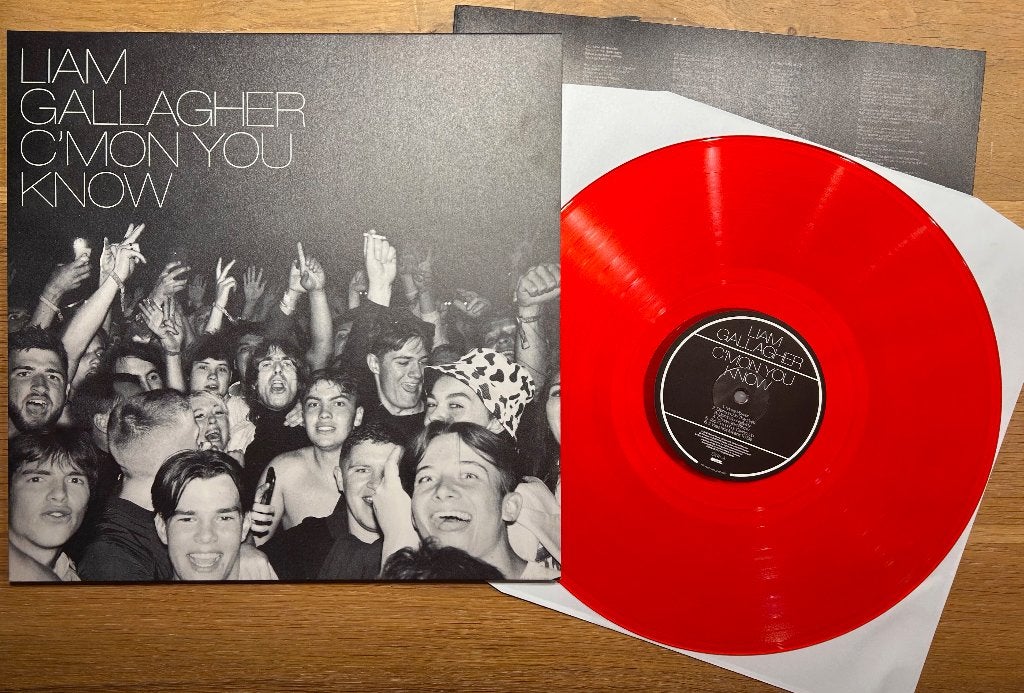 LIAM GALLAGHER ( OASIS ) - C'mon you know ( LP; rood vinyl ), Cd's en Dvd's, Vinyl | Rock, Ophalen of Verzenden, Zo goed als nieuw