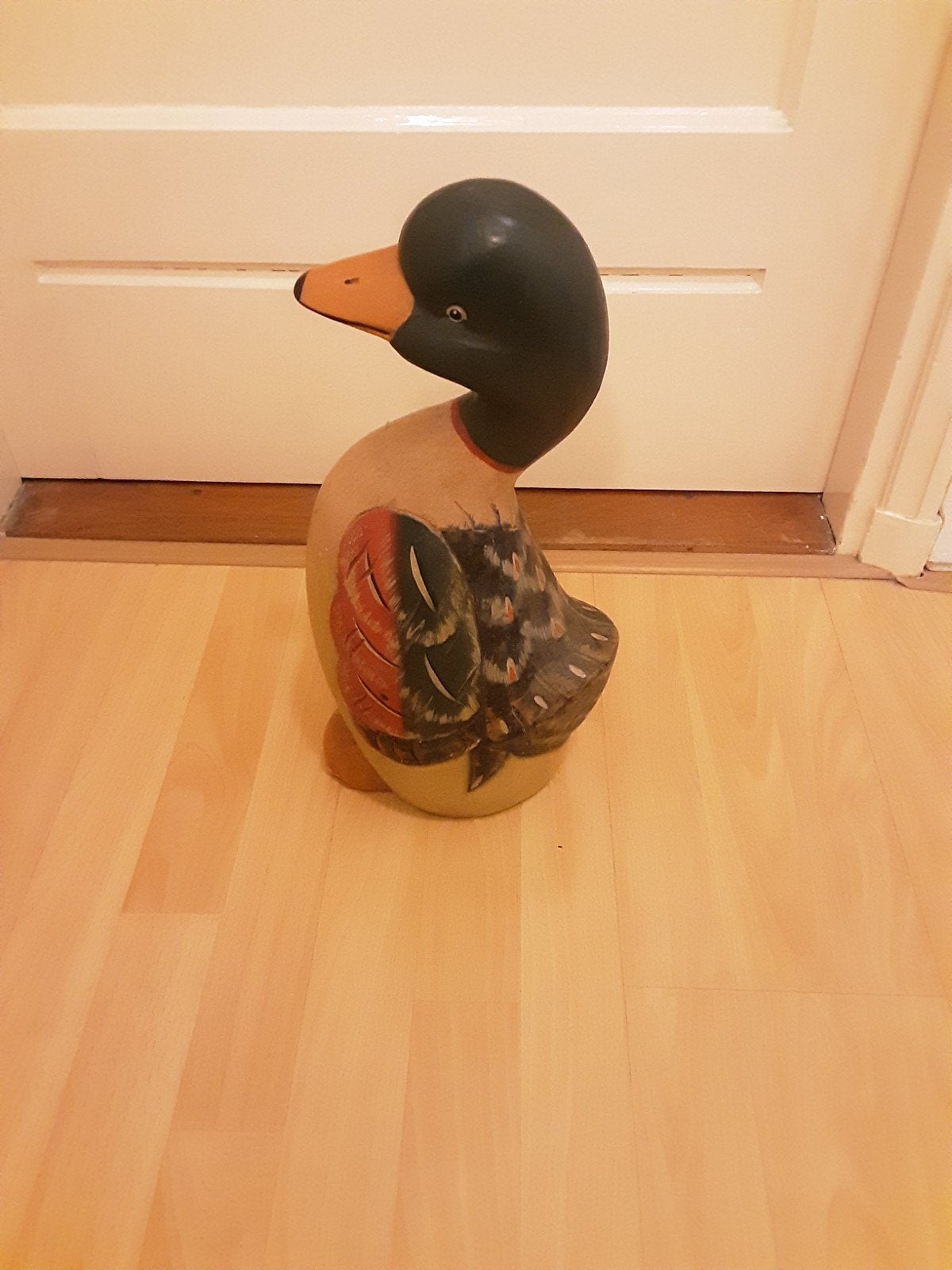 mooie houten eend, Huis en Inrichting, Ophalen