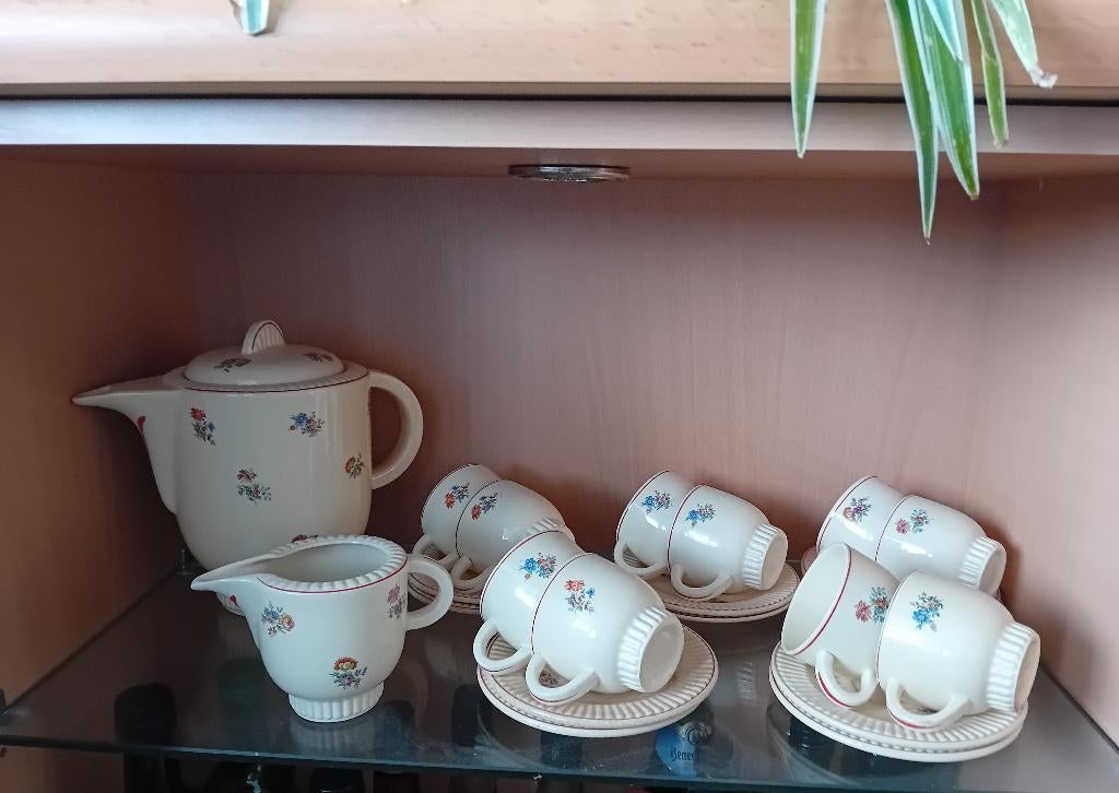 Varene Frères Parijs Servies Thee, Antiek en Kunst, Antiek | Servies los, Ophalen of Verzenden