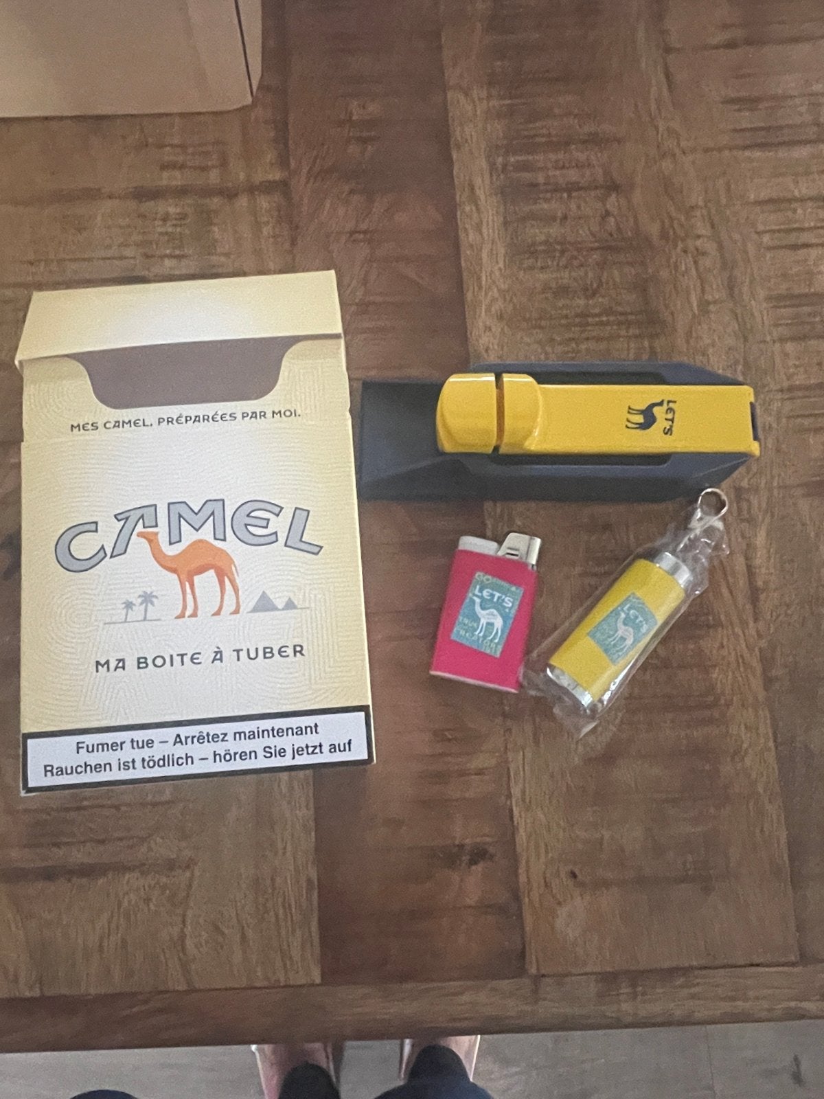 Camel 'Ma Boîte à Tuber' Hulzenbox met accessoires, Ophalen of Verzenden, Nieuw, Overige typen