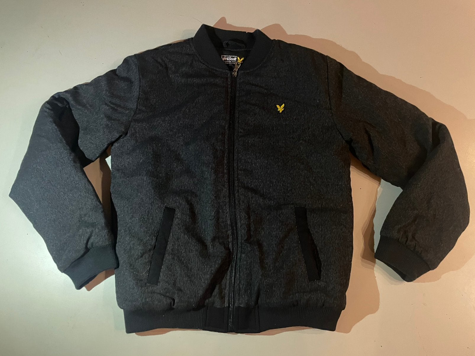 Lyle & Scott maat 164 14/15 jaar bomberjack, Ophalen of Verzenden, Zo goed als nieuw, Jongen, Jas