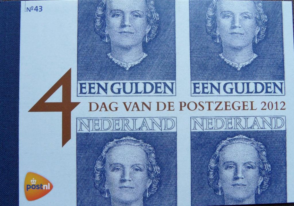 Prestegeboekje 43 – Dag van de postzegel 2012, Ophalen of Verzenden, Postfris