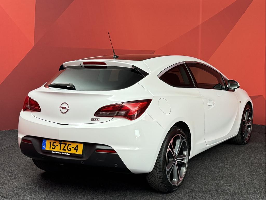 Opel Astra GTC 1.4 Turbo Sport | Camera | Leder | Carplay, Auto's, Voorwielaandrijving, Gebruikt, Zwart, 4 cilinders