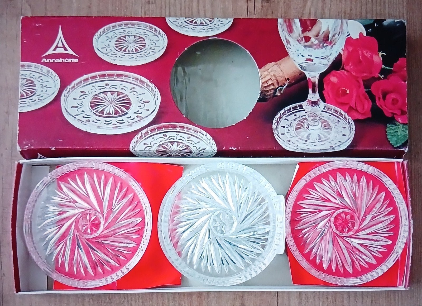 Vintage Onderzetters Annahutte, Ophalen of Verzenden
