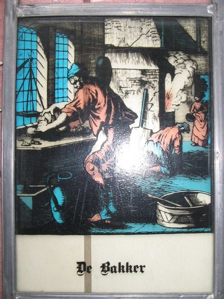 glas in lood hanger, Antiek en Kunst, Ophalen
