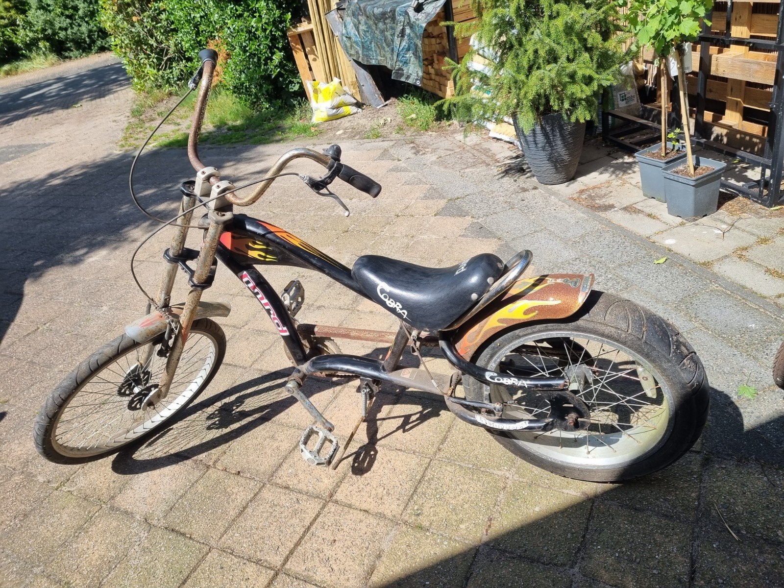Chopper cobra opknapper, Minder dan 47 cm, Ophalen, Gebruikt, Staal