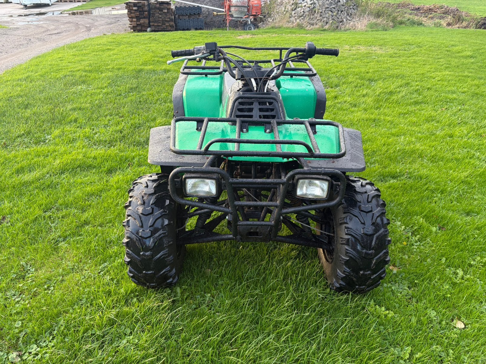 Kawasaki klf 300 quad, Ophalen, Gebruikt