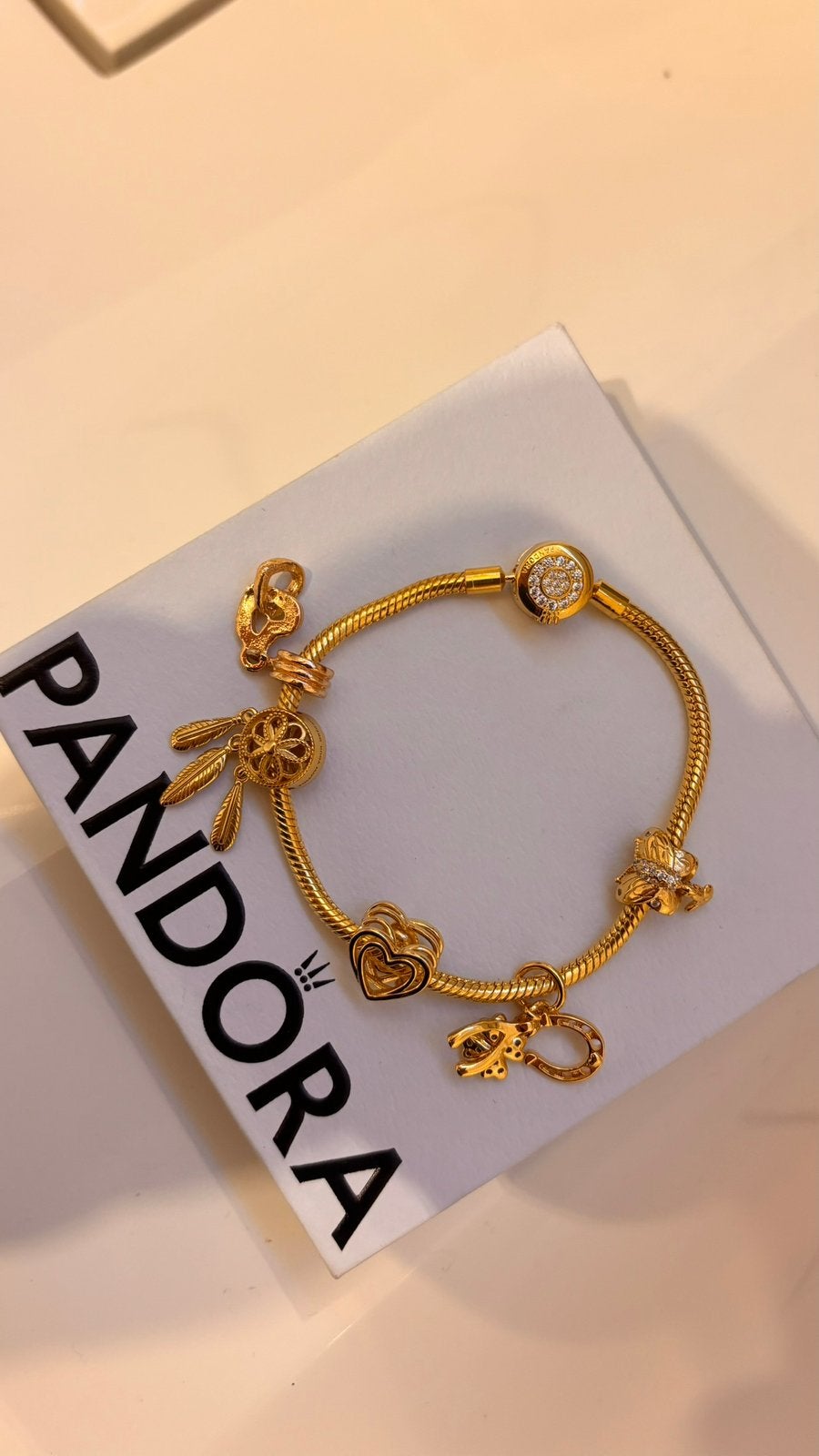 Pandora, Ophalen of Verzenden, Zo goed als nieuw, Goud, Zilver