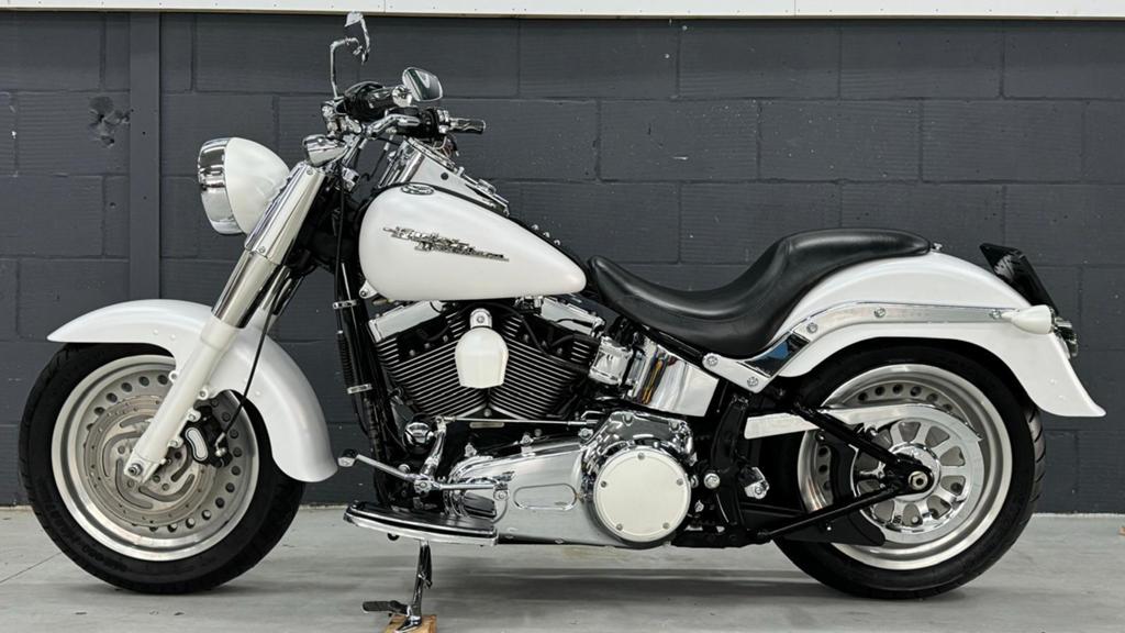Harley Davidson fatboy, 2 cilinders, Chopper, Gebruikt, Particulier