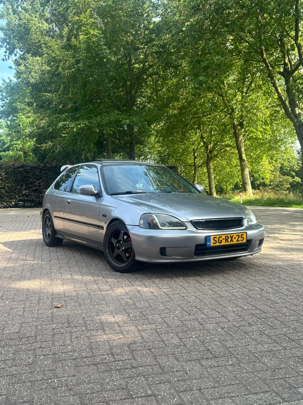 Honda Civic 1.4 Facelift, Ophalen