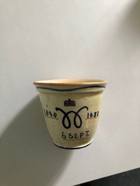 WILHELMINA BEKER       5216, Ophalen of Verzenden, Zo goed als nieuw, Servies