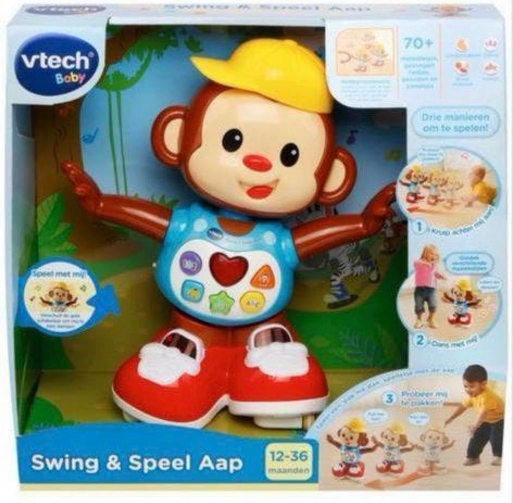 Swing & speel aap., Kinderen en Baby's, Speelgoed | Vtech, Ophalen, Nieuw