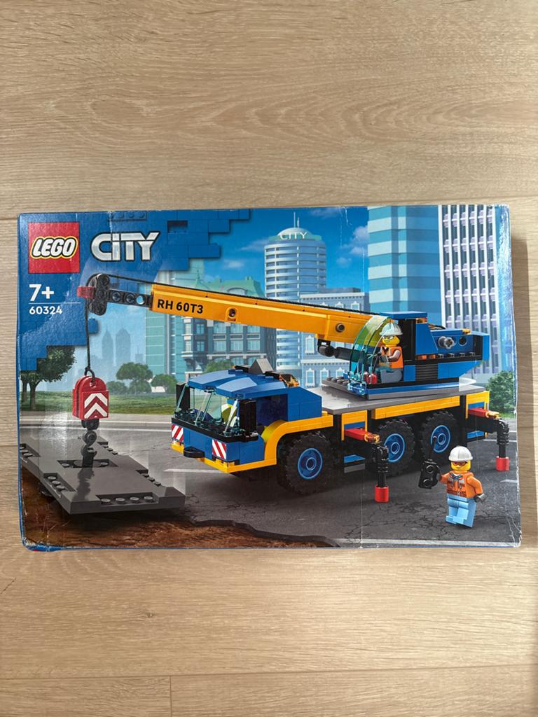 LEGO City Mobiele Kraan 60324 - Nieuw in doos, Kinderen en Baby's, Speelgoed | Duplo en Lego, City, Lego, Nieuw, Ophalen of Verzenden