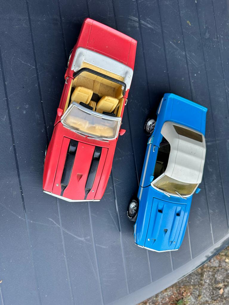 Set van 2 Ford Shelby modelauto's: GT350 & GT500, Ophalen of Verzenden, Gebruikt